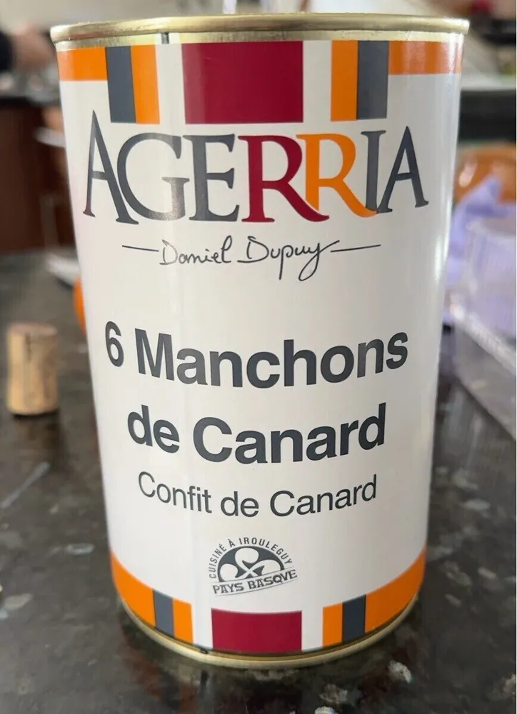 6 manchons de canard