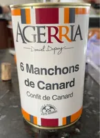 6 manchons de canard