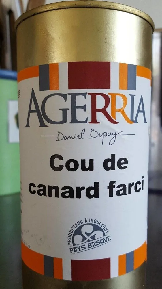 Cou de canard farci