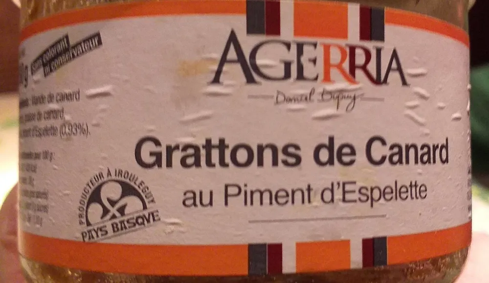 Grattons de canard