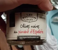 Tapenade d'olives noires au piment d'espelettes