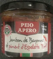 Jambon de bayonne et piment d’espelette fort