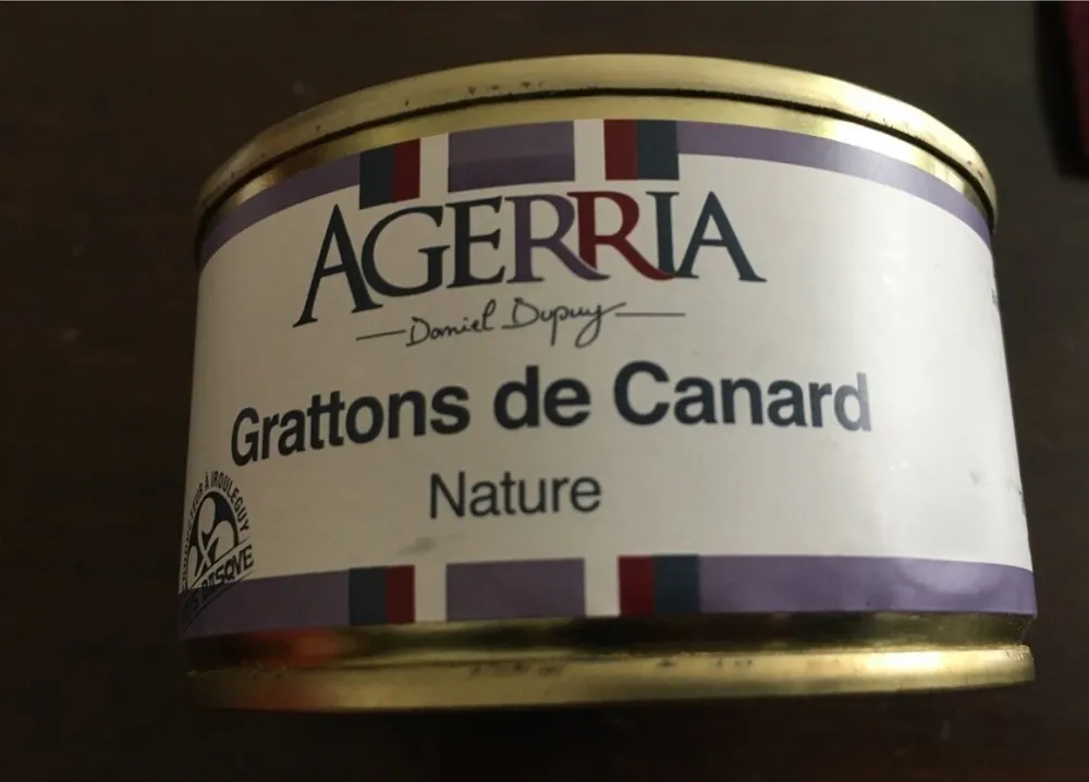 Grattons de canard