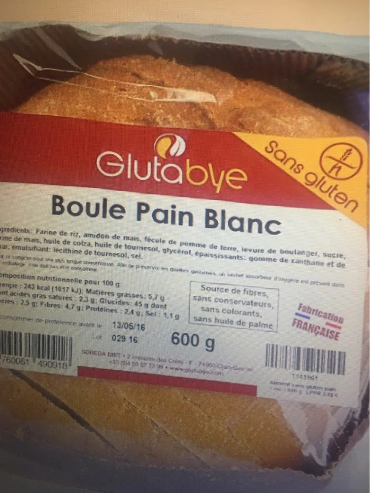 Boule Pain Blanc SG