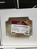 Fond de tarte sans lait