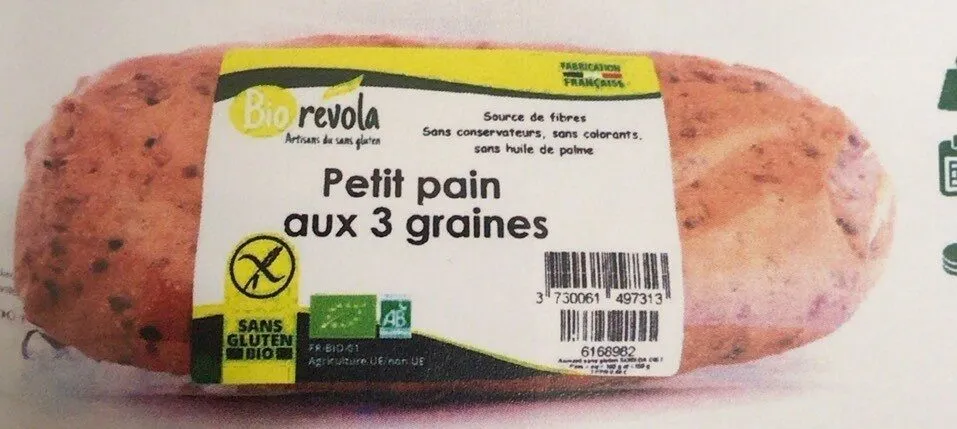 Petit pain aux 3 graines
