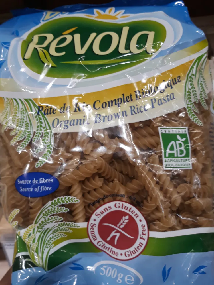 Pâtes de Riz complet biologique