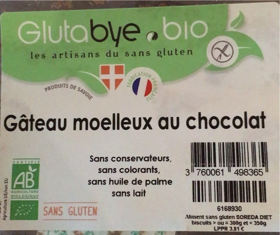 Gateau moelleux au chocolat