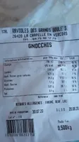 Gnocchis des grands goulets
