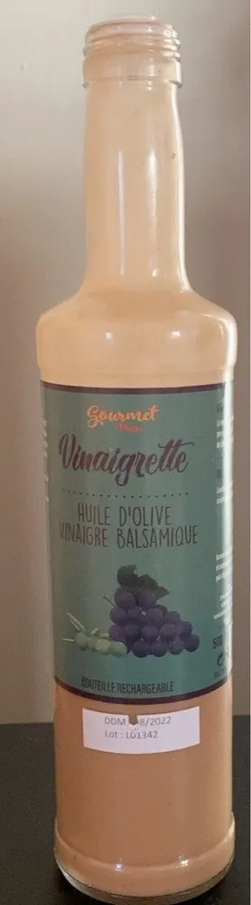 Vinaigrette huile d’olivr vinaigre balsamique
