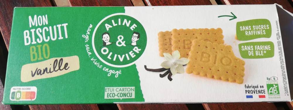 mon biscuit bio vanille
