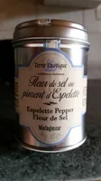 Fleur de sel au piment d'Espelette