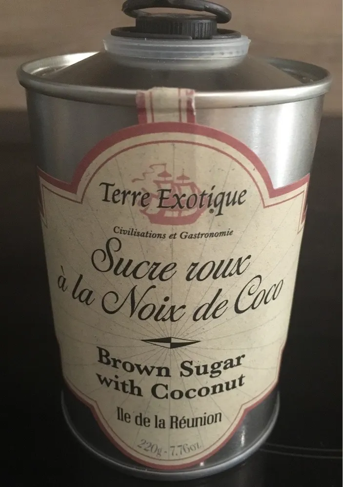 Sucre roux à La Noix De Coco