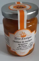 Chutney de mangue au poivre de Penja