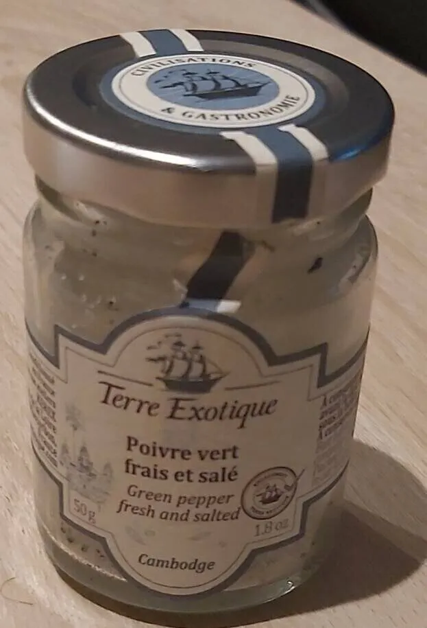 POIVRE VERT FRAIS ET SALÉ
