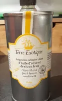 Huile d'olive et citron frais