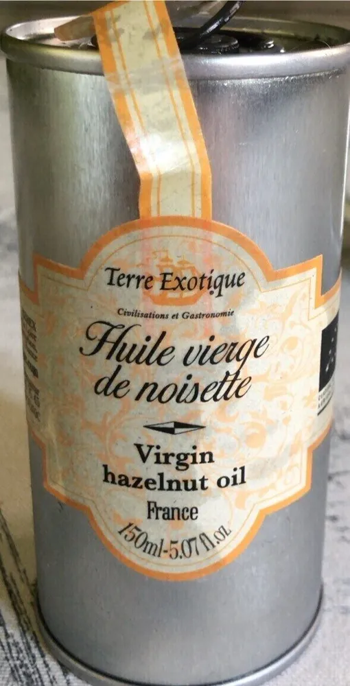 Huile vierge de noisette