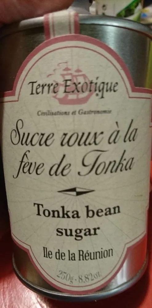 Sucre roux à la fève Tonka