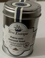 Poivre concassé fumé