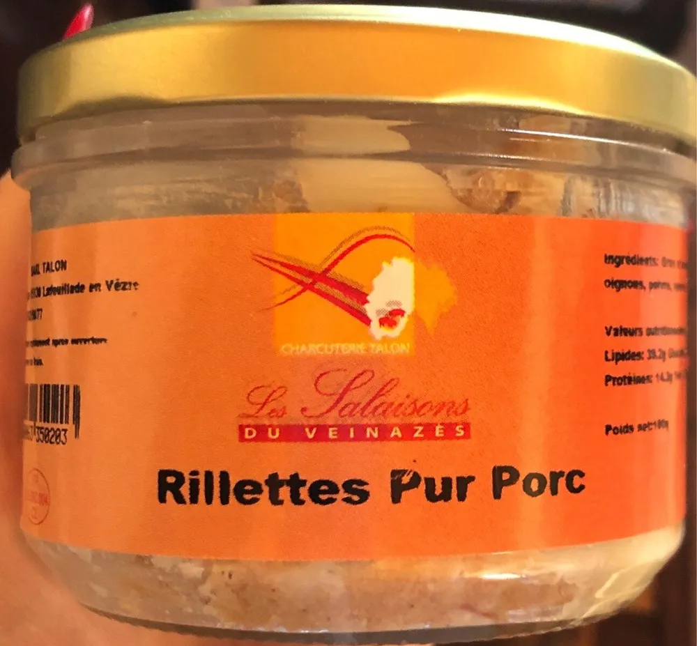 Rillettes pur porc