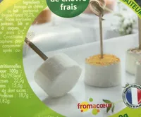 Bouchons de chevre frais