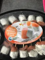 Mini brochette a l'aneth et saumon fumé