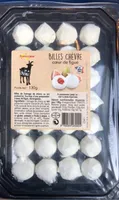 Billes de chêvre coeur de figue