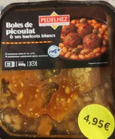 Boles de picoulat et ses haricots blancs
