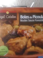 Boles de picoulat sauce forestière