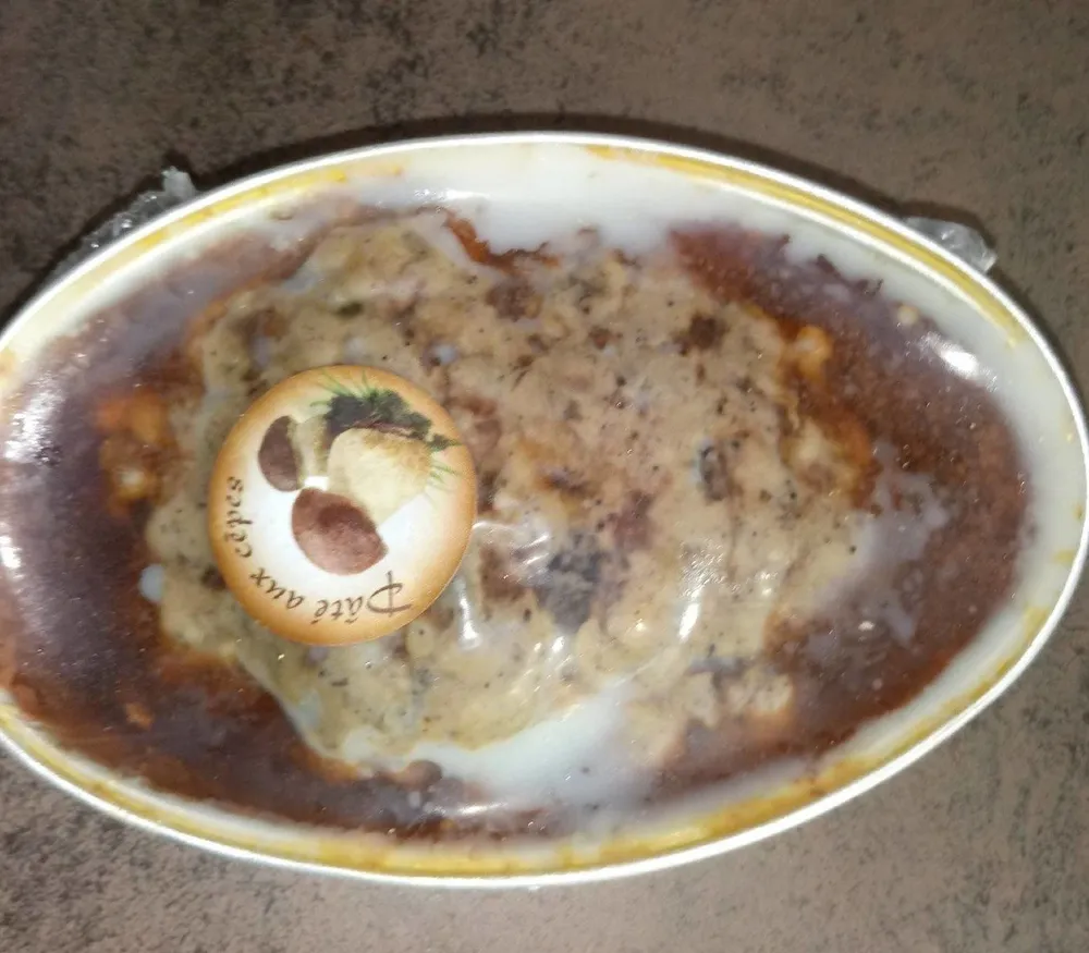 Pâté au cèpes