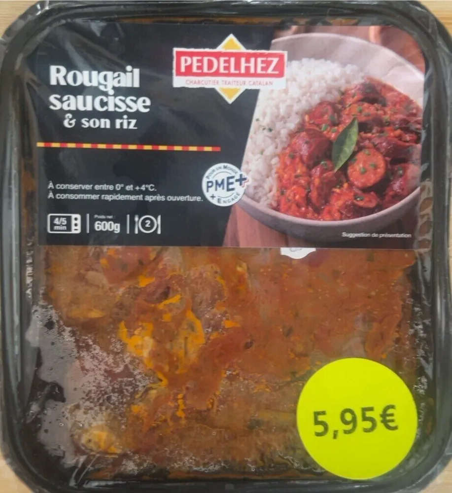 Rougail saucisse & son riz