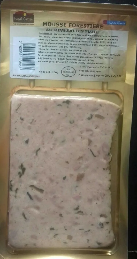 Mousse forestière au Rivesaltes Tuilé