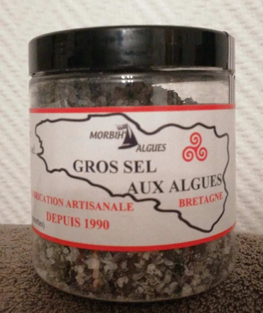 Gros sel aux algues