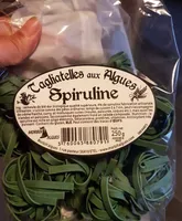 Tagliatelles aux algues spiruline