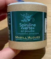 Spiruline verte en poudre
