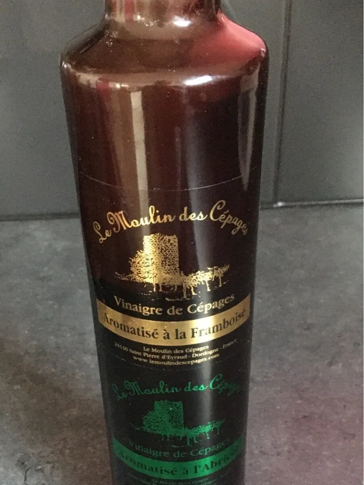 Vinaigre aromatisé framboise/abricot