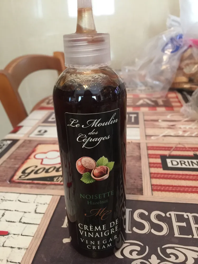Crème de vinaigre noisette