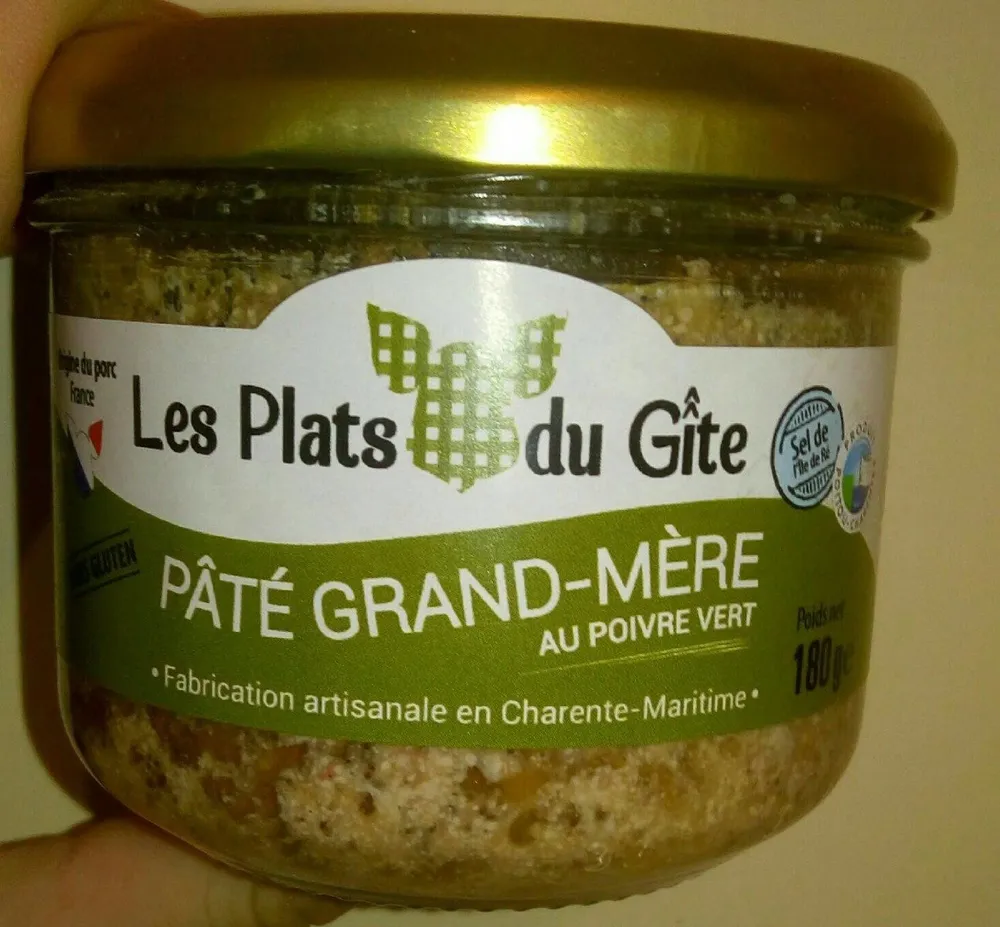 Pâté GRAND-MERE au poivre vert
