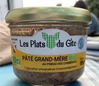 Pâté Grand-Mère Bio au pineau des Charentes