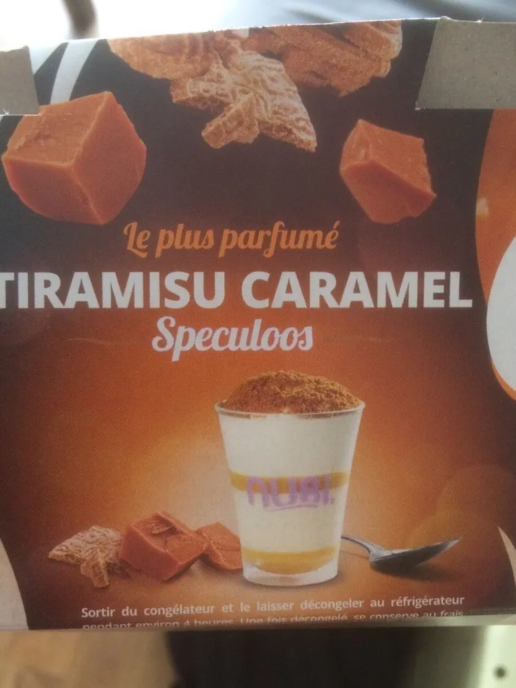 Tiramisu caramel