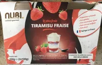 Tiramisu fraise