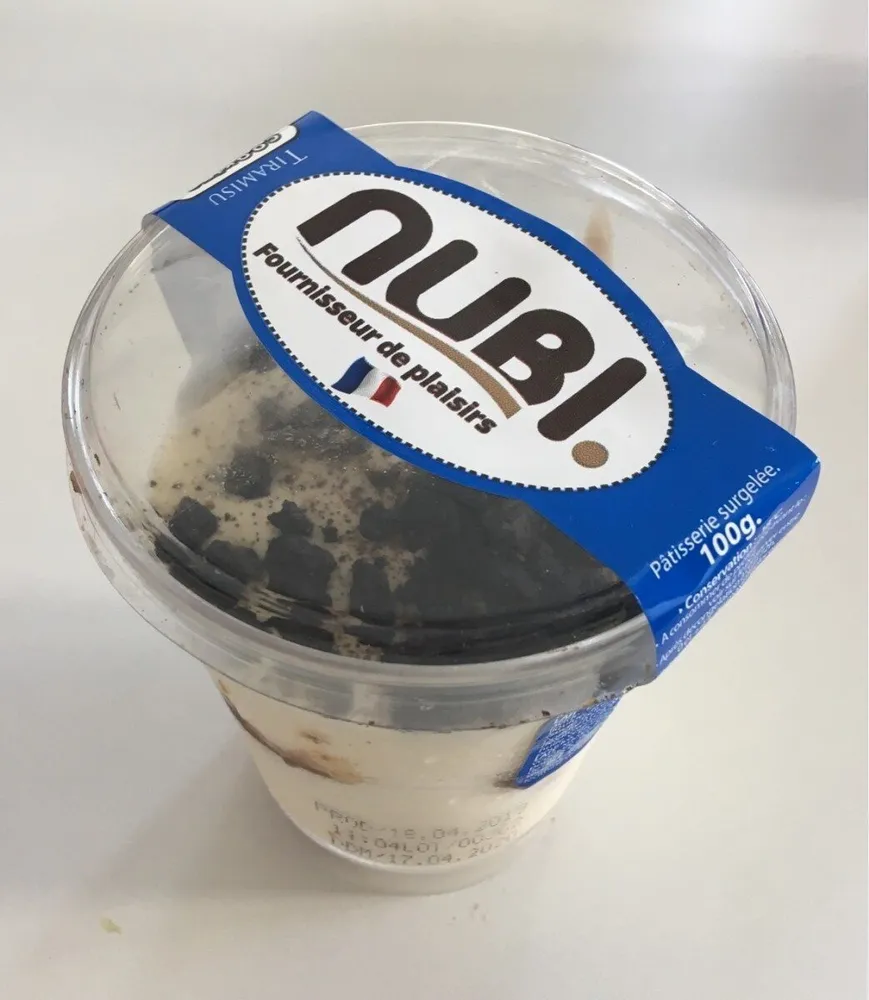 Tiramisu cookies cream