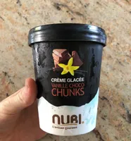 Creme glacee vanille choco chunks