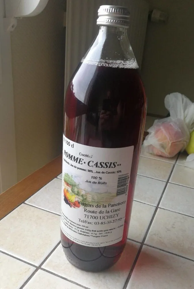 Cocktail pomme cassis