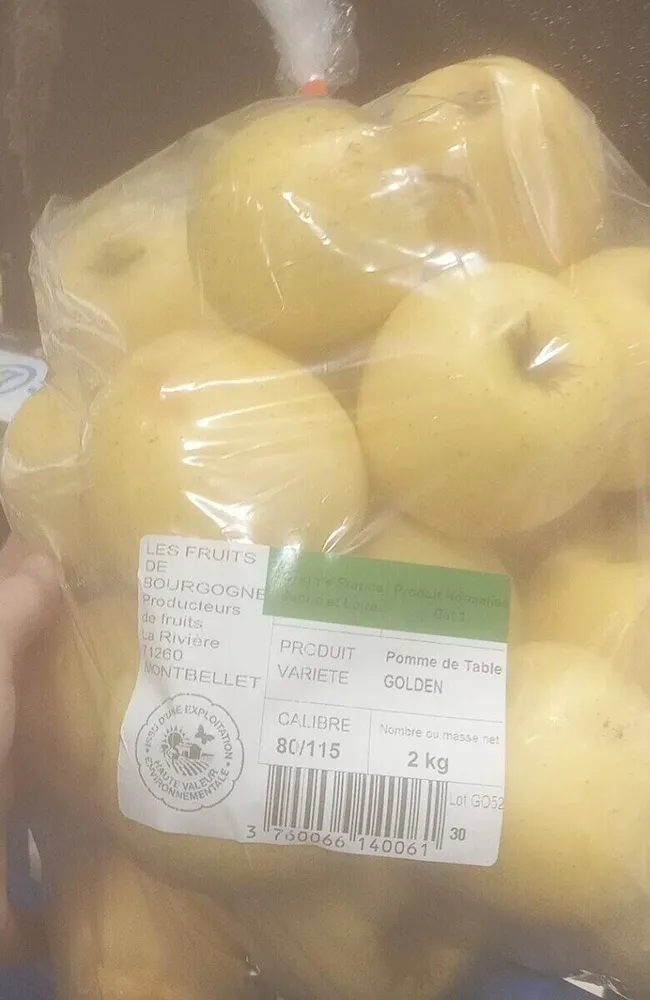 Pomme de Table GOLDEN