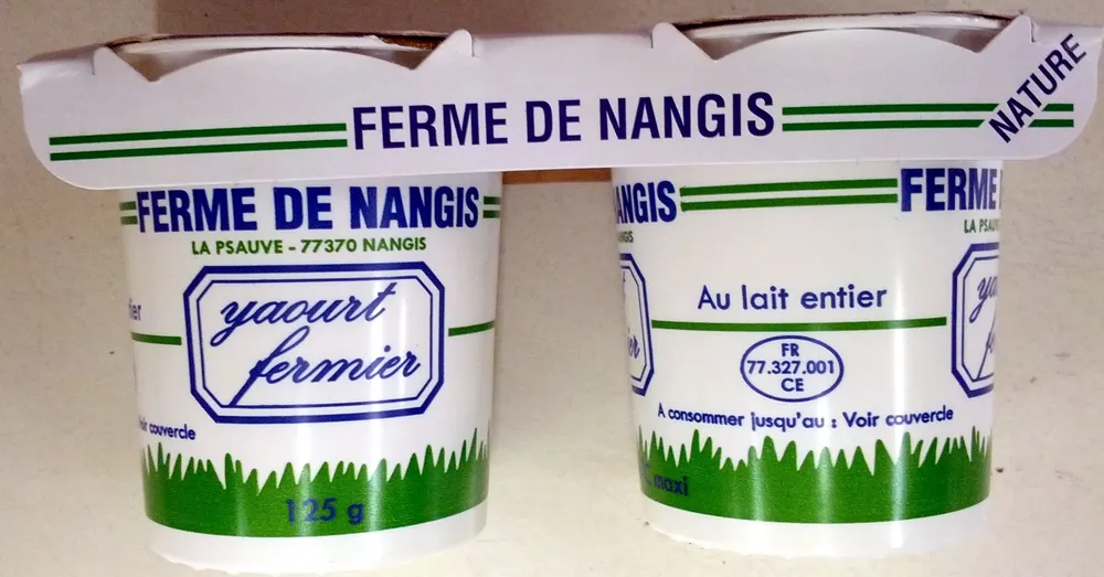 Yaourt fermier