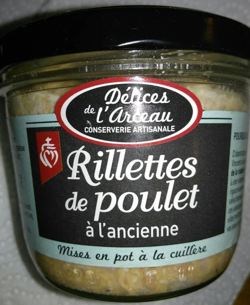 Rillettes de poulet à l'ancienne