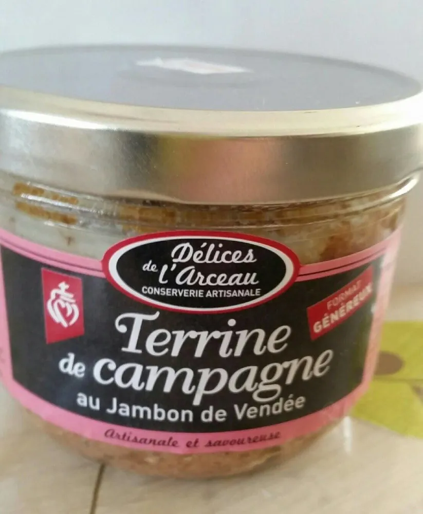 Terrine de campagne au jambon de Vendée