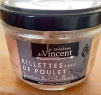 Rillettes de poulet fermier