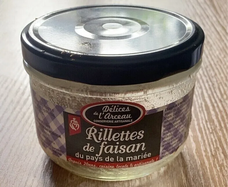 Rillettes de faisan du pays de la mariée
